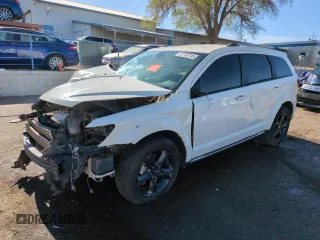 2018 Dodge Journey Crossroad z VIN 3C4PDCGG4JT513697, wystawiony jako Copart lot #52795745 z przebiegiem Nie podano mil oraz Szkoda całkowita • Salvage title. Historia ofert i sprzedaży dostępna na DreamBid. Obrazek 1.