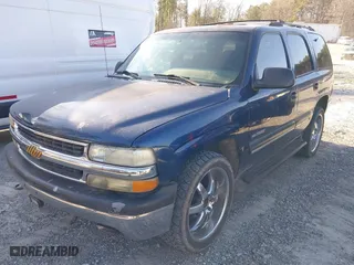 2001 Chevrolet Tahoe LS with VIN 1GNEK13T21J299814, listed as a IAAI auction lot 41821448 with 314,557 mi miles. Bid and sale history available at carsss.com. Image 2.