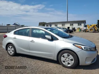 2018 Kia Forte LX with VIN 3KPFK4A77JE203760, listed as a Copart auction lot 54106125 with 206,182 mi miles and Clean Title. Bid and sale history available at carsss.com. Image 4.