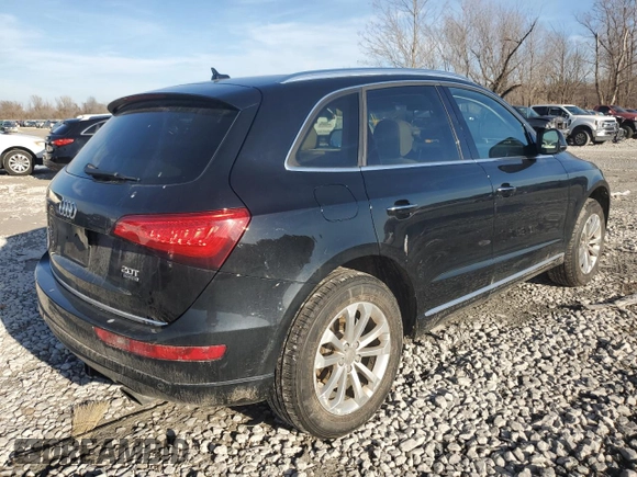 2016 Audi Q5 Premium with VIN WA1C2AFP5GA016405, listed as a Copart auction lot 42056425 with 107,010 mi miles and Salvage Title. Bid and sale history available at carsss.com. Image 3.