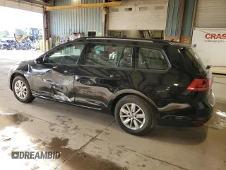 2015 Volkswagen Golf SportWagen S with VIN 3VWA17AUXFM512248, listed as a Copart auction lot 72714704 with 118,323 mi miles and Salvage Title. Bid and sale history available at carsss.com. Image 2.