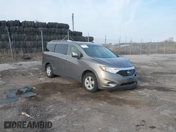 2016 Nissan Quest SL with VIN JN8AE2KP5G9153446, listed as a IAAI auction lot 41771878 with 80,922 mi miles and . Bid and sale history available at DreamBid. Image 1.