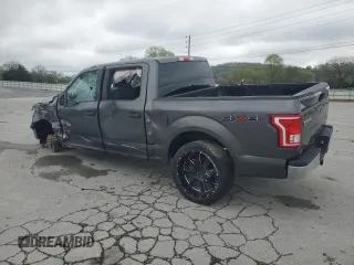 2016 Ford F-150 XLT with VIN 1FTEW1EF4GKE98094, listed as a Copart auction lot 52121985 with 125,000 mi miles and Salvage Title. Bid and sale history available at DreamBid. Image 2.