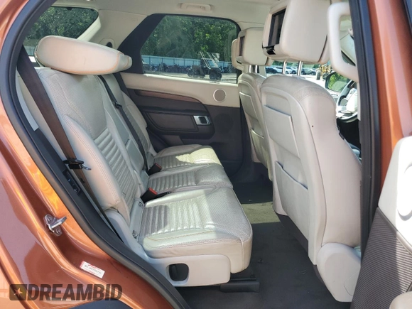 2017 Land Rover Discovery HSE Luxury with VIN SALRHBBK4HA000351, listed as a Copart auction lot 53919435 with 134,138 mi miles and Clean Title. Bid and sale history available at DreamBid. Image 11.