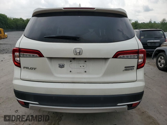 2019 Honda Pilot Touring 7-Passenger with VIN 5FNYF6H67KB005312, listed as a Copart auction lot 58785895 with 138,937 mi miles and Salvage title. Bid and sale history available at DreamBid. Image 6.