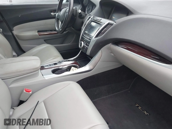 2016 Acura TLX V6 with VIN 19UUB2F38GA002139, listed as a IAAI auction lot 42085211 with 117,745 mi miles. Bid and sale history available at carsss.com. Image 5.