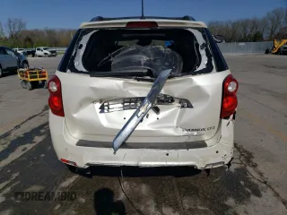 2014 Chevrolet Equinox LTZ with VIN 1GNALDEK6EZ136480, listed as a Copart auction lot 51083495 with 128,111 mi miles and Salvage Title. Bid and sale history available at carsss.com. Image 6.