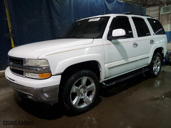 2005 Chevrolet Tahoe LT with VIN 1GNEC13T25J238739, listed as a Copart auction lot 50338815 with 115,811 mi miles and Clean Title. Bid and sale history available at carsss.com. Image 1.