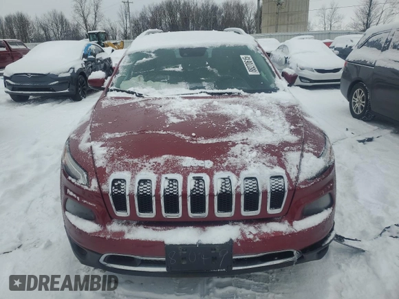 2017 Jeep Cherokee Limited with VIN 1C4PJLDS0HW578049, listed as a Copart auction lot 88270615 with 89,625 mi miles and Clean Title. Bid and sale history available at carsss.com. Image 5.