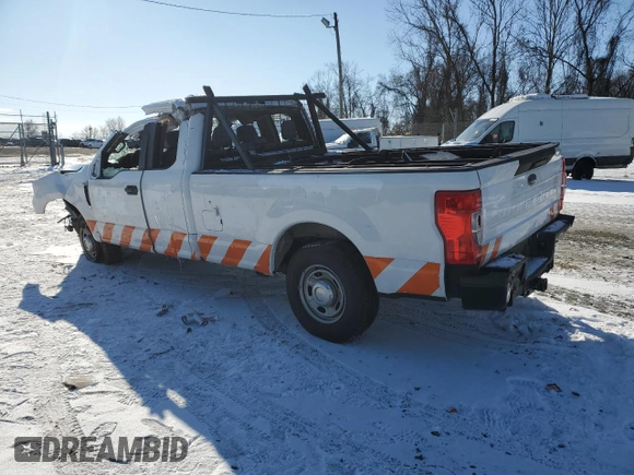 2020 Ford F-250 XL with VIN 1FT7X2A64LED97969, listed as a Copart auction lot 85170604 with Not provided miles and Salvage title. Bid and sale history available at DreamBid. Image 2.