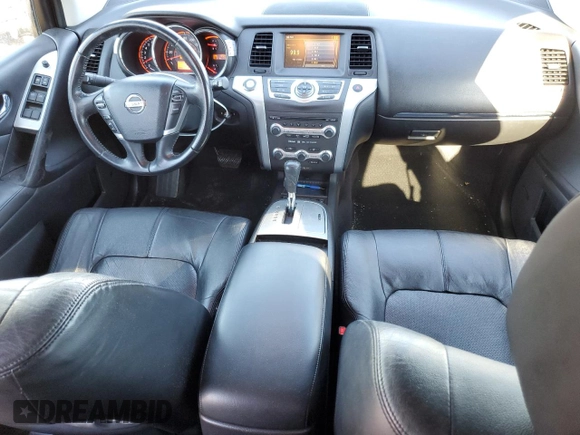 2010 Nissan Murano SL with VIN JN8AZ1MW3AW138410, listed as a Copart auction lot 38888614 with 125,483 mi miles and Salvage Title. Bid and sale history available at carsss.com. Image 8.