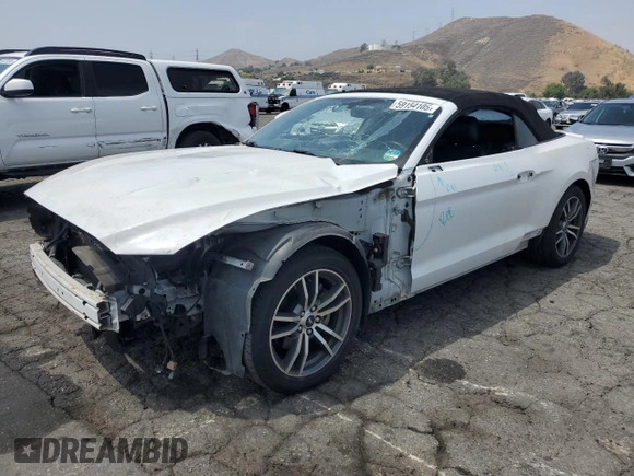 2016 Ford Mustang EcoBoost Premium with VIN 1FATP8UH2G5275007, listed as a Copart auction lot 59154105 with 84,689 mi miles and Salvage title. Bid and sale history available at DreamBid. Image 1.