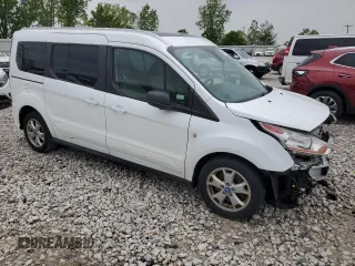 2016 Ford Transit Connect XLT z VIN NM0GE9F73G1241884, wystawiony jako Copart lot #56696495 z przebiegiem 131 929 mil mil oraz Czysty tytuł • Clean title. Historia ofert i sprzedaży dostępna na DreamBid. Obrazek 4.