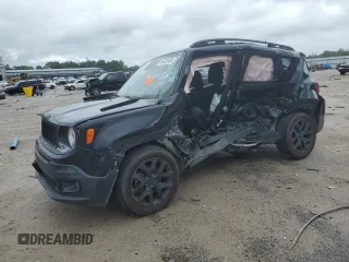 2017 Jeep Renegade Altitude with VIN ZACCJABB7HPG47662, listed as a Copart auction lot 56423435 with Not provided miles and Salvage title. Bid and sale history available at DreamBid. Image 1.