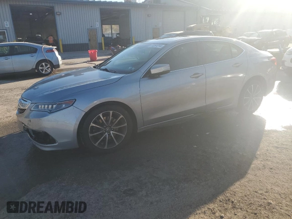 2017 Acura TLX V6 w/Technology Pkg with VIN 19UUB3F58HA000531, listed as a Copart auction lot 77251214 with 122,831 mi miles and Salvage title. Bid and sale history available at DreamBid. Image 1.