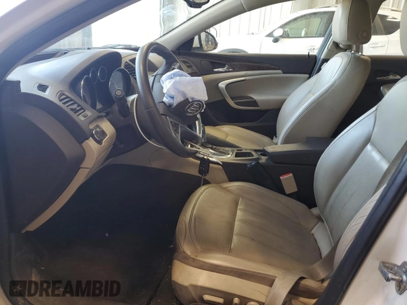 2012 Buick Regal Premium 1 z VIN 2G4GS5EK2C9157292, wystawiony jako Copart lot #52096025 z przebiegiem 111 631 mil mil oraz Nie do naprawy • Non repairable. Historia ofert i sprzedaży dostępna na DreamBid. Obrazek 7.