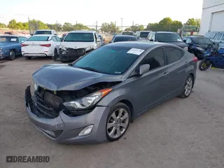 2012 Hyundai Elantra GLS with VIN 5NPDH4AE3CH132012, listed as a IAAI auction lot 41902708 with 123,032 mi miles. Bid and sale history available at carsss.com. Image 2.