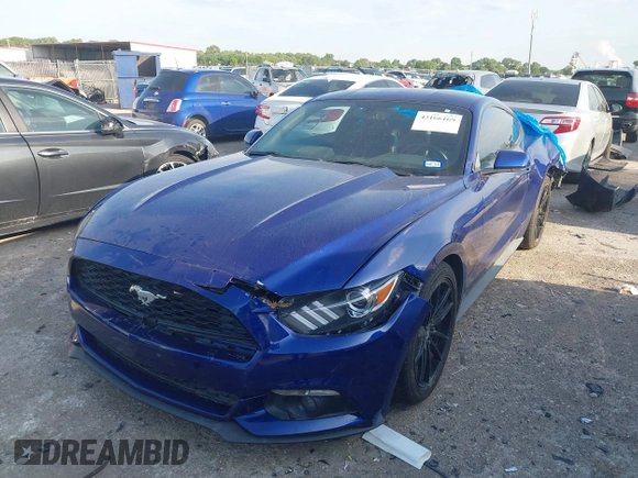 2016 Ford Mustang EcoBoost with VIN 1FA6P8TH5G5301324, listed as a IAAI auction lot 42166169 with 70,783 mi miles and . Bid and sale history available at DreamBid. Image 2.