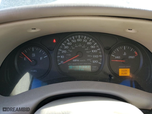 2002 Chevrolet Impala with VIN 2G1WF55K029189458, listed as a Copart auction lot 41745695 with 182,236 mi miles and Non Repairable. Bid and sale history available at carsss.com. Image 9.
