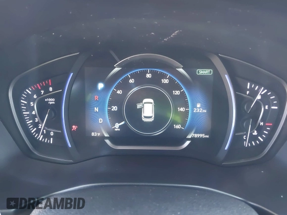 2019 Hyundai Santa Fe Ultimate with VIN 5NMS53AA0KH070801, listed as a IAAI auction lot 41858501 with 78,995 mi miles. Bid and sale history available at carsss.com. Image 7.