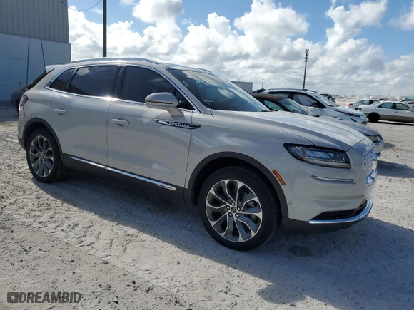 2022 Lincoln Nautilus Reserve with VIN 2LMPJ8KP7NBL17252, listed as a Copart auction lot 69043334 with 37,703 mi miles and Salvage Title. Bid and sale history available at carsss.com. Image 4.