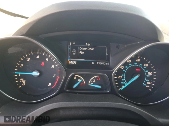 2016 Ford Escape SE with VIN 1FMCU0G70GUA29971, listed as a Copart auction lot 50333625 with 138,643 mi miles and Salvage Title. Bid and sale history available at carsss.com. Image 9.