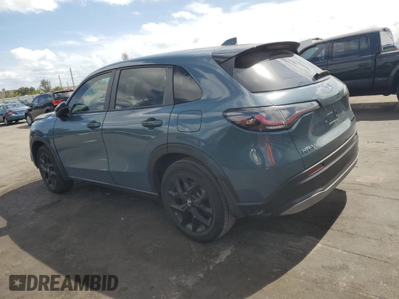 2023 Honda HR-V Sport with VIN 3CZRZ1H53PM718730, listed as a Copart auction lot 46165075 with 39,410 mi miles and Salvage Title. Bid and sale history available at carsss.com. Image 2.