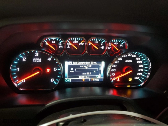 2018 Chevrolet Silverado 1500 LT with VIN 1GCVKREC6JZ320704, listed as a Copart auction lot 44601755 with 103,813 mi miles and Salvage Title. Bid and sale history available at carsss.com. Image 9.