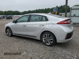 2017 Hyundai Ioniq Limited z VIN KMHC85LC3HU027055, wystawiony jako Copart lot #58124685 z przebiegiem 150 017 mil mil oraz Tytuł czysty. Historia ofert i sprzedaży dostępna na DreamBid. Obrazek 2.