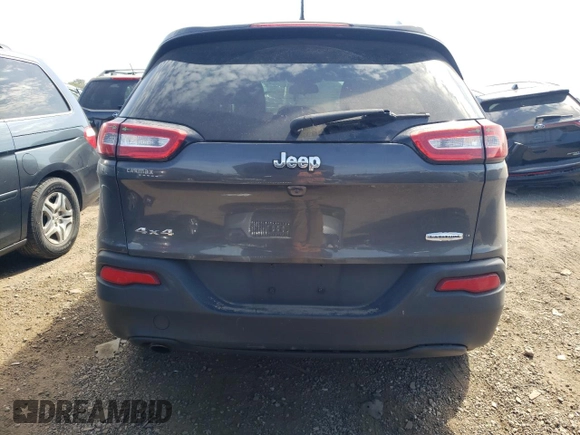 2016 Jeep Cherokee 75th Anniversary with VIN 1C4PJMCB9GW215318, listed as a Copart auction lot 71108894 with 95,519 mi miles and Salvage Title. Bid and sale history available at carsss.com. Image 6.