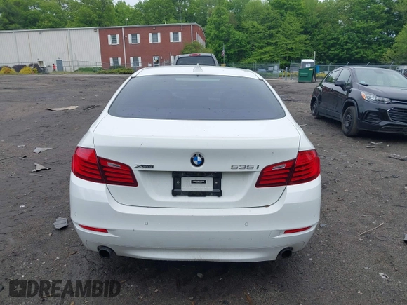2014 BMW 5 Series 535i xDrive with VIN WBA5B3C57ED538801, listed as a IAAI auction lot 42246097 with 170,219 mi miles and . Bid and sale history available at DreamBid. Image 15.