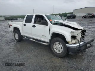 2005 Chevrolet Colorado 1SE LS Z71 with VIN 1GCDS136758265220, listed as a Copart auction lot 55014685 with Not provided miles and Salvage title. Bid and sale history available at DreamBid. Image 4.