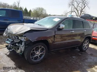 2020 Jeep Grand Cherokee Overland with VIN 1C4RJECG8LC323824, listed as a IAAI auction lot 41757922 with 64,792 mi miles. Bid and sale history available at carsss.com. Image 15.