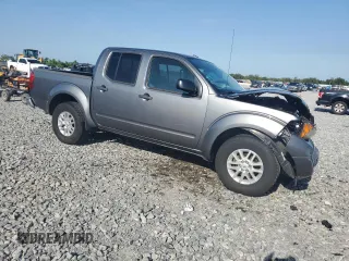 2018 Nissan Frontier SV with VIN 1N6AD0ER2JN764059, listed as a Copart auction lot 57361975 with 56,654 mi miles and Salvage title. Bid and sale history available at DreamBid. Image 4.