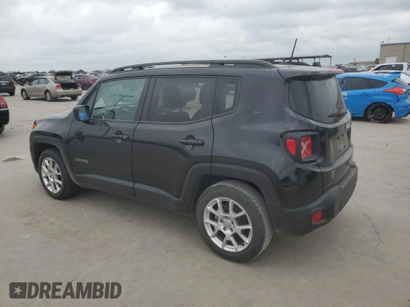 2021 Jeep Renegade Latitude with VIN ZACNJCBB1MPN23821, listed as a Copart auction lot 49639994 with 12,105 mi miles and Salvage title. Bid and sale history available at DreamBid. Image 2.