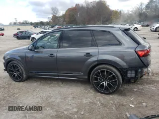 2022 Audi Q7 Prestige with VIN WA1VXBF74ND003740, listed as a Copart auction lot 80952584 with 34,904 mi miles and Salvage title. Bid and sale history available at DreamBid. Image 2.