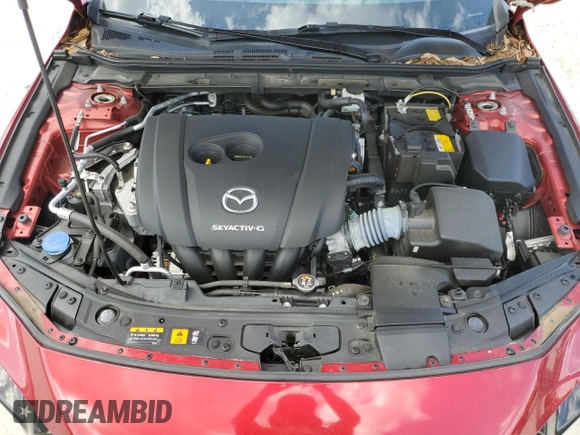 2022 Mazda 3 Premium with VIN JM1BPAML5N1500803, listed as a Copart auction lot 52438915 with 26,018 mi miles and Non repairable. Bid and sale history available at DreamBid. Image 12.