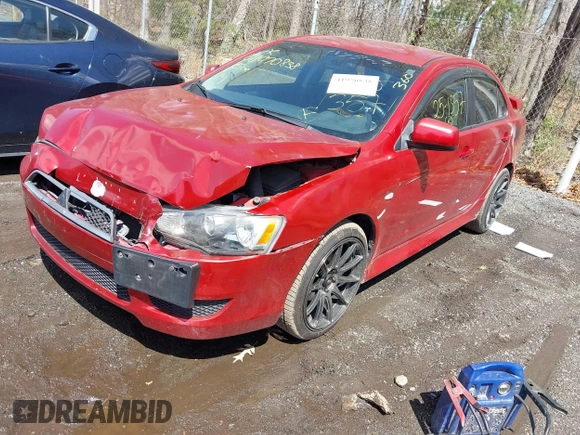 2011 Mitsubishi Lancer ES with VIN JA32U2FU3BU036133, listed as a IAAI auction lot 41970838 with 142,838 mi miles. Bid and sale history available at carsss.com. Image 2.