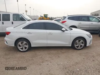 2023 Audi A3 Premium z VIN WAUGUDGY4PA133447, wystawiony jako IAAI lot #41817017 z przebiegiem 18 034 mil mil oraz . Historia ofert i sprzedaży dostępna na DreamBid. Obrazek 13.