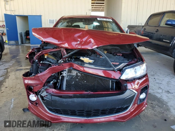 2017 Chevrolet Sonic LT with VIN 1G1JD6SH4H4143240, listed as a Copart auction lot 48471215 with 122,691 mi miles and Salvage Title. Bid and sale history available at carsss.com. Image 5.