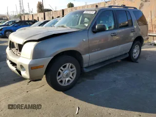 2002 Mercury Mountaineer Convenience z VIN 4M2ZU66W72ZJ38041, wystawiony jako Copart lot #86024514 z przebiegiem 264 952 mil mil oraz Szkody całkowita. Historia ofert i sprzedaży dostępna na DreamBid. Obrazek 1.