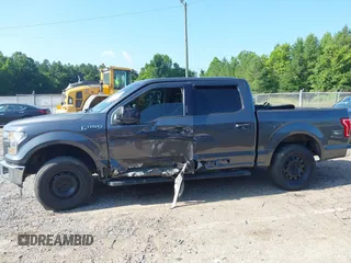 2017 Ford F-150 XL with VIN 1FTEW1CF3HFA12193, listed as a IAAI auction lot 39974210 with 104,743 mi miles. Bid and sale history available at carsss.com. Image 6.