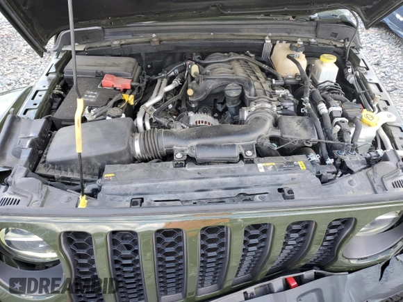 2022 Jeep Gladiator Rubicon с VIN 1C6JJTBGXNL130958, выставлен на аукционе Copart как лот 52515165 с пробегом 62 152 миль миль и Списание • Salvage title. История ставок и продаж доступна на DreamBid. Изображение 11.