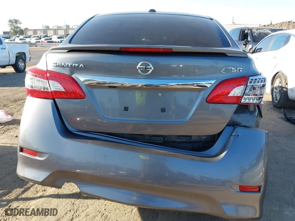 2015 Nissan Sentra S with VIN 3N1AB7AP4FY372638, listed as a IAAI auction lot 42004029 with 152,466 mi miles. Bid and sale history available at carsss.com. Image 17.