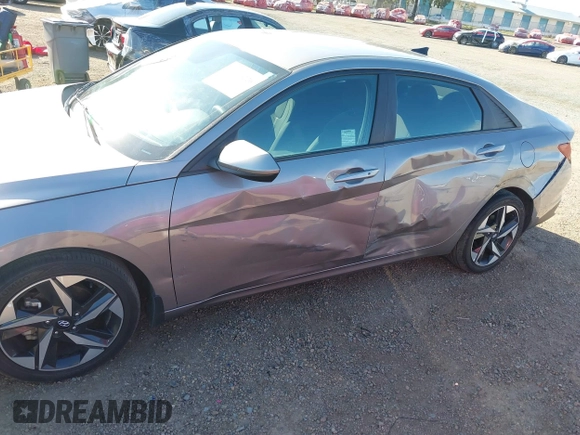 2023 Hyundai Elantra SEL with VIN KMHLS4AG8PU446678, listed as a IAAI auction lot 41826226 with 80,110 mi miles and . Bid and sale history available at DreamBid. Image 6.