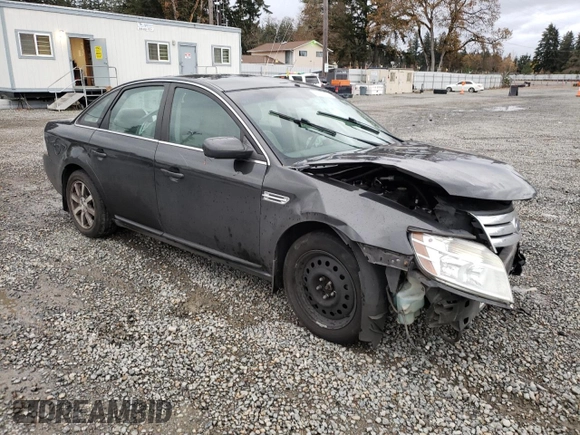 2008 Ford Taurus SEL with VIN 1FAHP24W28G113417, listed as a Copart auction lot 80797224 with 212,687 mi miles and Salvage Title. Bid and sale history available at carsss.com. Image 4.