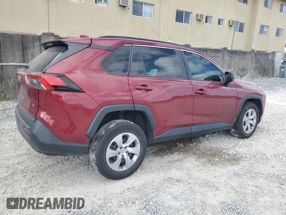 2019 Toyota RAV4 LE with VIN 2T3H1RFV8KW035620, listed as a Copart auction lot 60856585 with 30,354 mi miles and Non repairable. Bid and sale history available at DreamBid. Image 3.