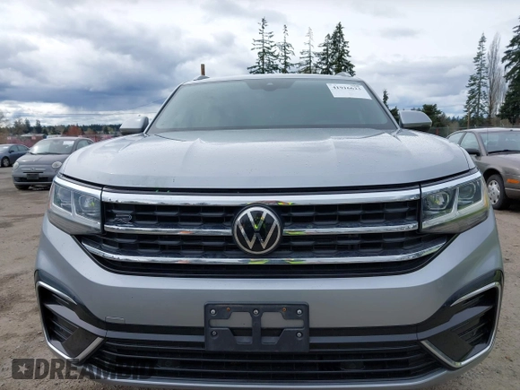 2021 Volkswagen Atlas SEL with VIN 1V2SE2CA4MC229844, listed as a IAAI auction lot 41916623 with 34,618 mi miles and . Bid and sale history available at DreamBid. Image 12.