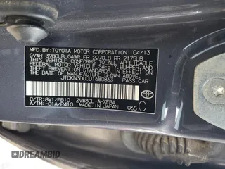2013 Toyota Prius One with VIN JTDKN3DU0D1680863, listed as a Copart auction lot 45703105 with 137,064 mi miles and Salvage Title. Bid and sale history available at carsss.com. Image 13.