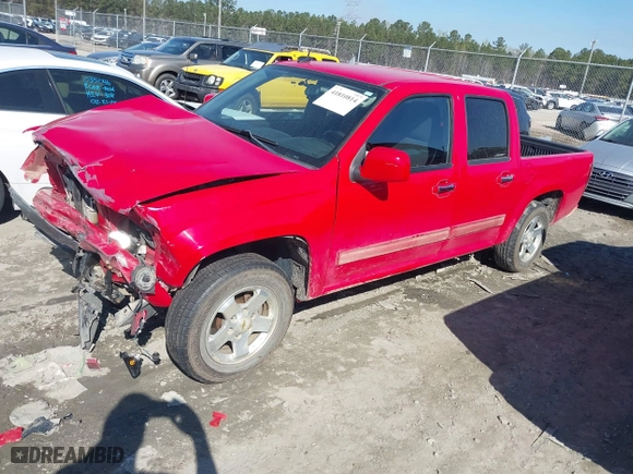 2012 Chevrolet Colorado LT w/1LT with VIN 1GCDSCFE4C8102780, listed as a IAAI auction lot 41810814 with 134,242 mi miles. Bid and sale history available at carsss.com. Image 17.